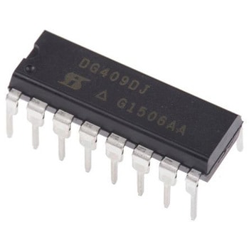 Vishay アナログスイッチ スルーホール PDIP， 16-Pin， DG409DJ-E3 VISHAY