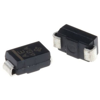 Vishay TVSダイオード， 単方向， 表面実装， 9.2V， SMAJ5.0A-E3/5A VISHAY