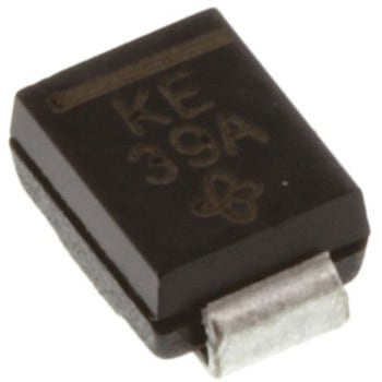Vishay TVSダイオード， 単方向， 表面実装， 9.2V， SMBJ5.0A-E3/52 VISHAY