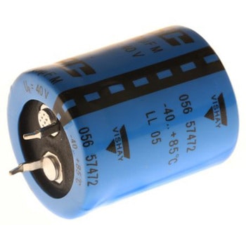 Vishay コンデンサ 4700μF， ，40V dc， MAL205657472E3 VISHAY