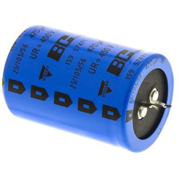 Vishay コンデンサ 470μF， ，450V dc， MAL215957471E3 VISHAY