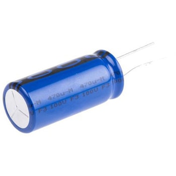 Vishay コンデンサ 470μF， ，100V dc， MAL213659471E3 VISHAY