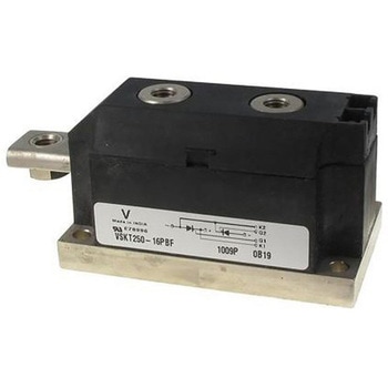 Vishay デュアルサイリスタモジュール， SCR， 250A， 1600V， VS-VSKT250-16PBF VISHAY