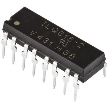 Vishay フォトカプラ， スルーホール実装 チャンネル数：4， トランジスタ出力， ILQ615-2 VISHAY