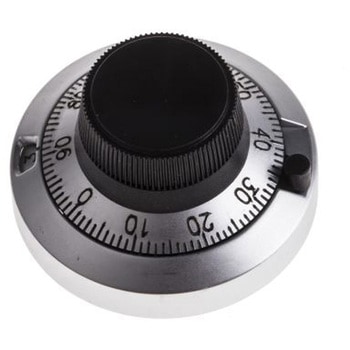 Vishay ノブ 6.35mm 直径:46mm 丸型 21PA11B10 VISHAY