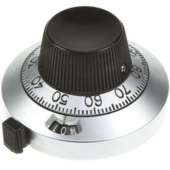 Vishay ノブ 6.35mm 直径:46mm 丸型 21A11B10 VISHAY