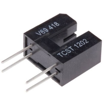 Vishay フォトインタラプタ， スルーホール実装， スロット幅：3.1mm， 4-Pin TCST1202 VISHAY