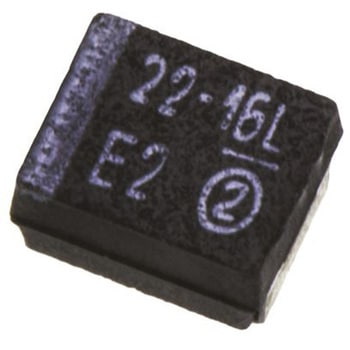 Vishay タンタルコンデンサ，22μF，16V dc，3528-21，293D226X9016B2TE3 VISHAY