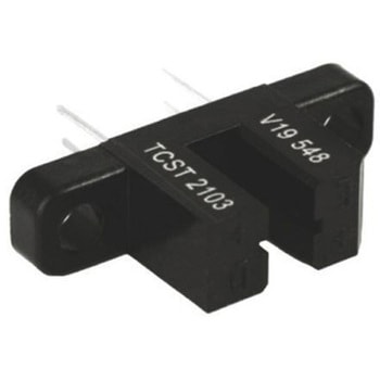 Vishay フォトインタラプタ， スルーホール実装， スロット幅：3.1mm， 4-Pin TCST2103 VISHAY
