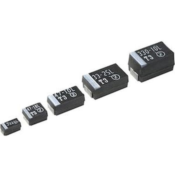 Vishay タンタルコンデンサ，470μF，10V dc，7343-43，293D477X9010E2TE3 VISHAY