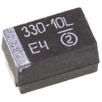 Vishay タンタルコンデンサ，330μF，10V dc，7343-43，593D337X9010E2TE3 VISHAY