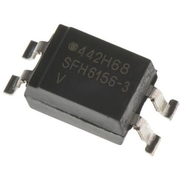 Vishay フォトカプラ， 表面実装 チャンネル数：1， トランジスタ出力， SFH6156-3T VISHAY