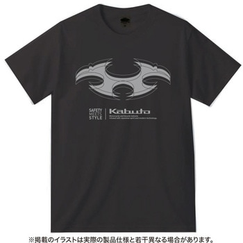 カブトTシャツ-6 L ダークグレー OGK KABUTO