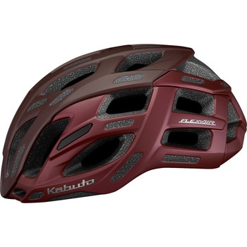 ヘルメット FLEX-AIR L/XL(59-61cm) マットバーガンディ OGK KABUTO