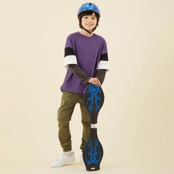 児童用ヘルメット aile(エール) 54-56cm マットチャコール OGK KABUTO