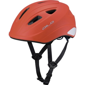 児童用ヘルメット aile(エール) 54-56cm マットフレアオレンジ - OGK KABUTO