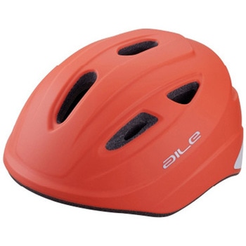 児童用ヘルメット aile(エール) 54-56cm マットフレアオレンジ - OGK KABUTO