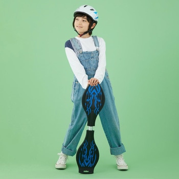児童用ヘルメット aile(エール) 54-56cm マットフレアオレンジ - OGK KABUTO