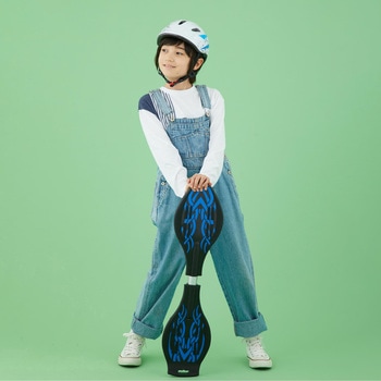 児童用ヘルメット aile(エール) 56-58cm マットフレアオレンジ OGK KABUTO