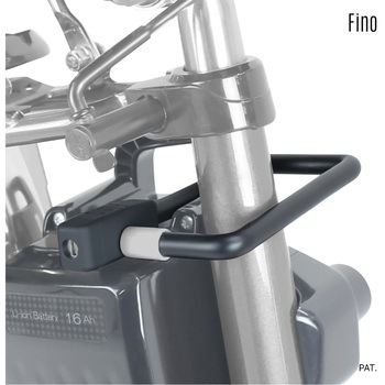 FINO バッテリーロック LM-02 ライトグレー FINO