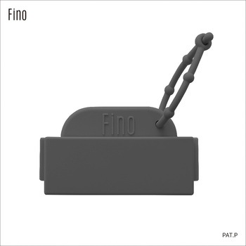 FINO 充電端子ガード TA-CV-01 ヤマハ/パナソニック兼用 Dグレー FINO