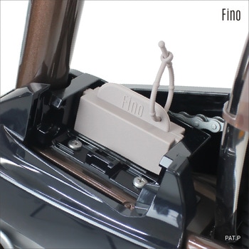 FINO 充電端子ガード TA-CV-01 ヤマハ/パナソニック兼用 Dグレー FINO