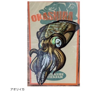 OKASHIRAステッカー BIGサイズ WATER SIDE PETERPAN(ウォーターサイドピーターパン)