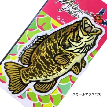 BIGお魚 ステッカー WATER SIDE PETERPAN(ウォーターサイドピーターパン)