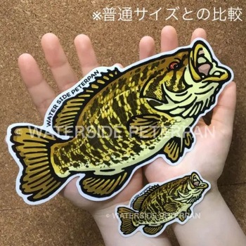 BIGお魚 ステッカー WATER SIDE PETERPAN(ウォーターサイドピーターパン)