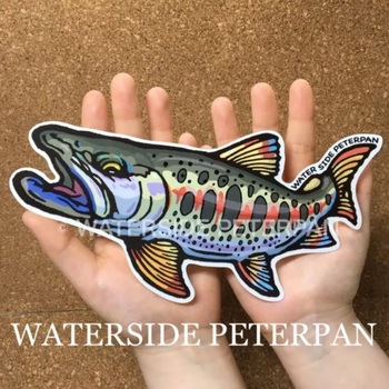 BIGお魚 ステッカー WATER SIDE PETERPAN(ウォーターサイドピーターパン)