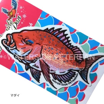 BIGお魚 ステッカー WATER SIDE PETERPAN(ウォーターサイドピーターパン)