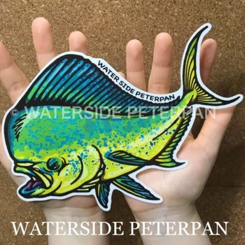 BIGお魚 ステッカー WATER SIDE PETERPAN(ウォーターサイドピーターパン)