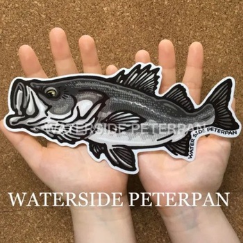 BIGお魚 ステッカー WATER SIDE PETERPAN(ウォーターサイドピーターパン)
