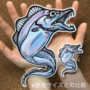 BIGお魚 ステッカー WATER SIDE PETERPAN(ウォーターサイドピーターパン)