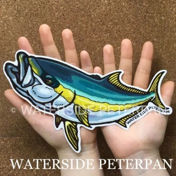 BIGお魚 ステッカー WATER SIDE PETERPAN(ウォーターサイドピーターパン)