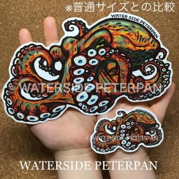 BIGお魚 ステッカー WATER SIDE PETERPAN(ウォーターサイドピーターパン)