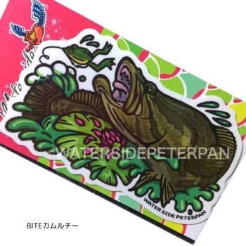 BIGお魚 ステッカー WATER SIDE PETERPAN(ウォーターサイドピーターパン)