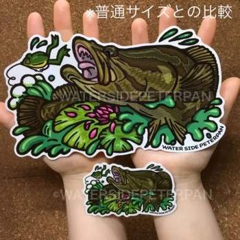 BIGお魚 ステッカー WATER SIDE PETERPAN(ウォーターサイドピーターパン)