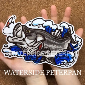 BIGお魚 ステッカー WATER SIDE PETERPAN(ウォーターサイドピーターパン)