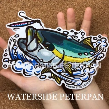 BIGお魚 ステッカー WATER SIDE PETERPAN(ウォーターサイドピーターパン)
