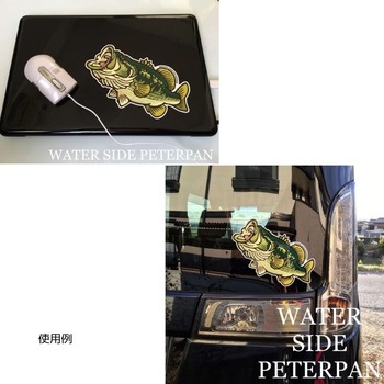 BIGお魚 ステッカー WATER SIDE PETERPAN(ウォーターサイドピーターパン)