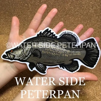 BIGお魚 ステッカー WATER SIDE PETERPAN(ウォーターサイドピーターパン)
