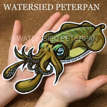 BIGお魚 ステッカー WATER SIDE PETERPAN(ウォーターサイドピーターパン)