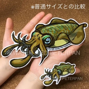 BIGお魚 ステッカー WATER SIDE PETERPAN(ウォーターサイドピーターパン)