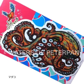 お魚ステッカー レギュラー WATER SIDE PETERPAN(ウォーターサイドピーターパン)