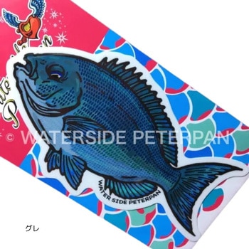 お魚ステッカー レギュラー WATER SIDE PETERPAN(ウォーターサイドピーターパン)