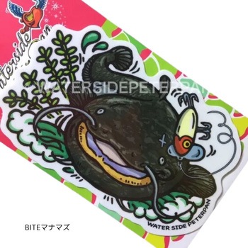 お魚ステッカー レギュラー WATER SIDE PETERPAN(ウォーターサイドピーターパン)