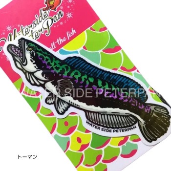 お魚ステッカー レギュラー WATER SIDE PETERPAN(ウォーターサイドピーターパン)