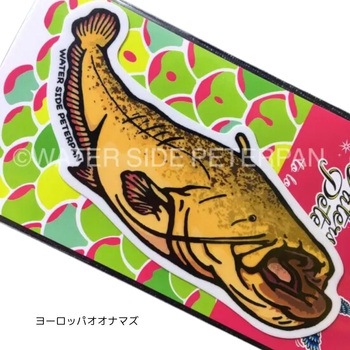 お魚ステッカー レギュラー WATER SIDE PETERPAN(ウォーターサイドピーターパン)