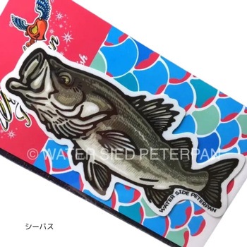 お魚ステッカー レギュラー WATER SIDE PETERPAN(ウォーターサイドピーターパン)